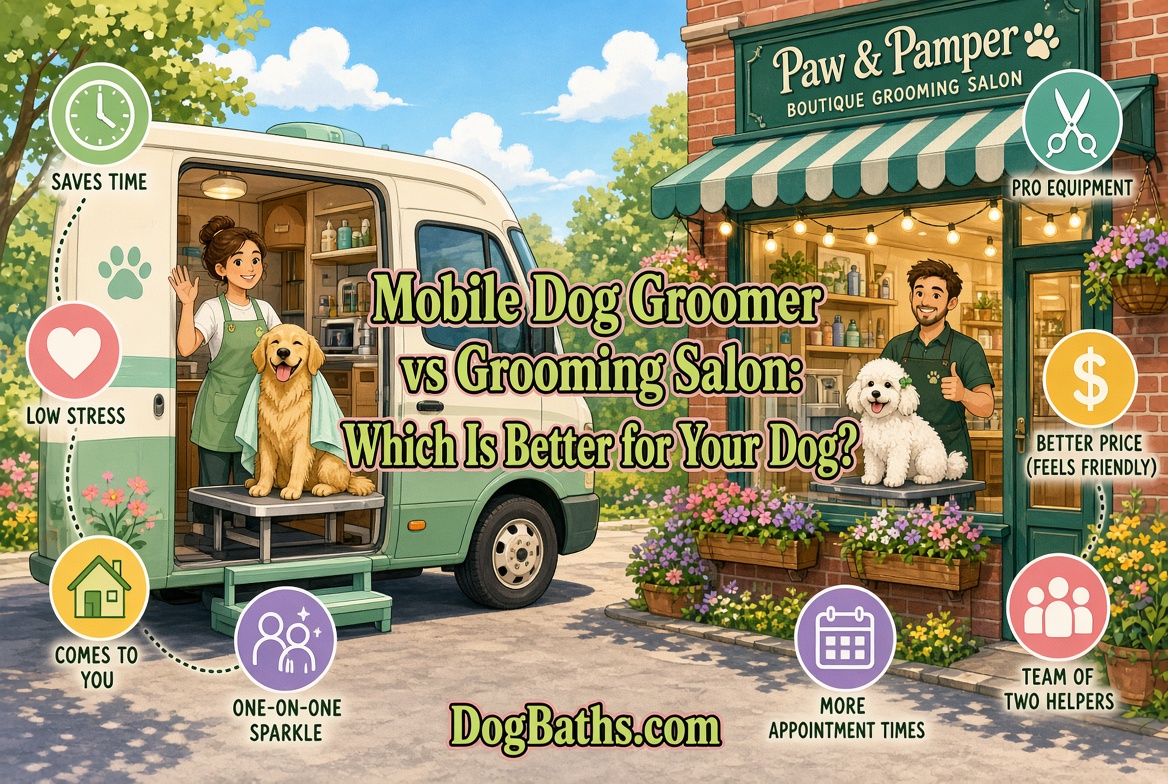 Mobile Dog Groomer vs Grooming Salon: Which Is Better for Your Dog?