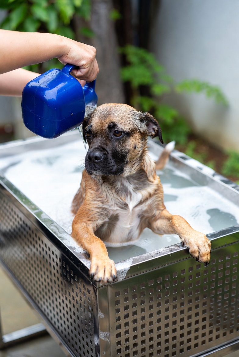self service dog wash station how it works