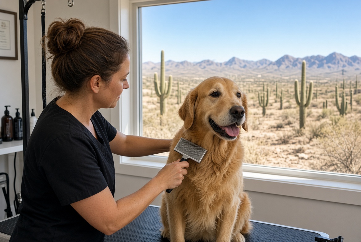 dog in phoenix arizona summer heat care