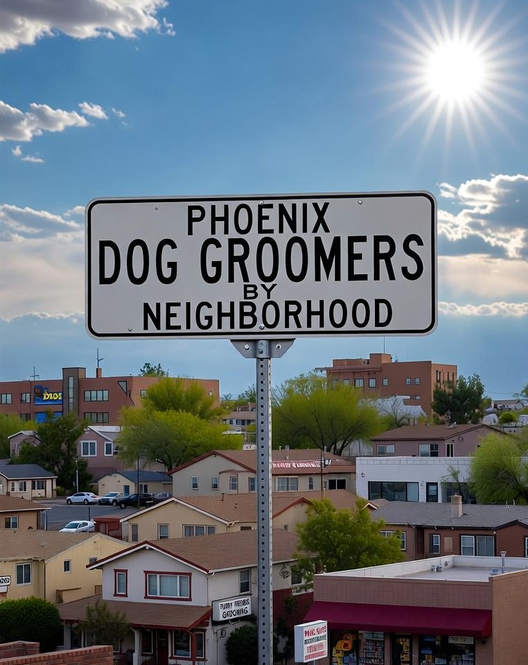 phoenix dog groomers by neighborhood