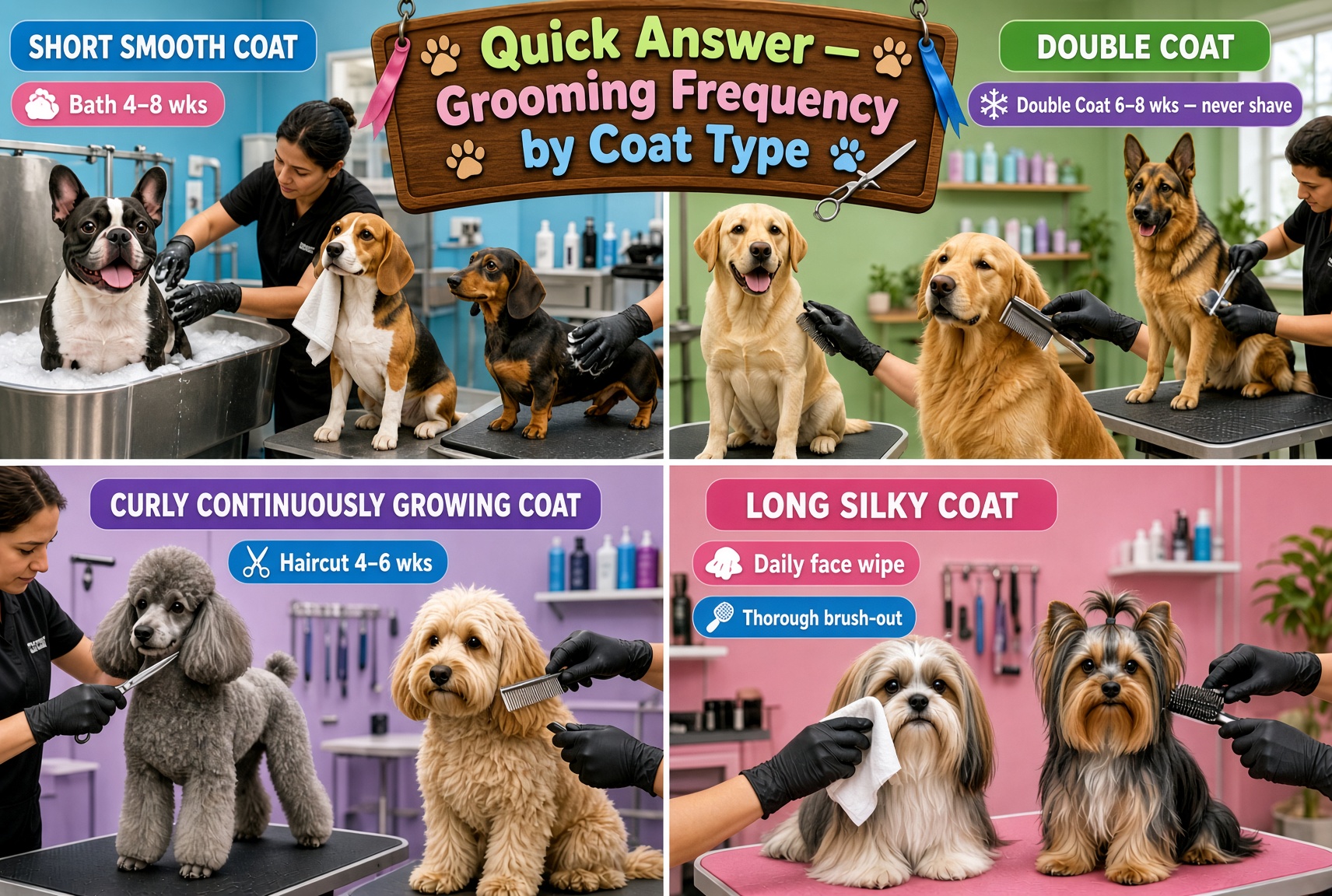 how often should you groom your dog breed by breed guide 2026